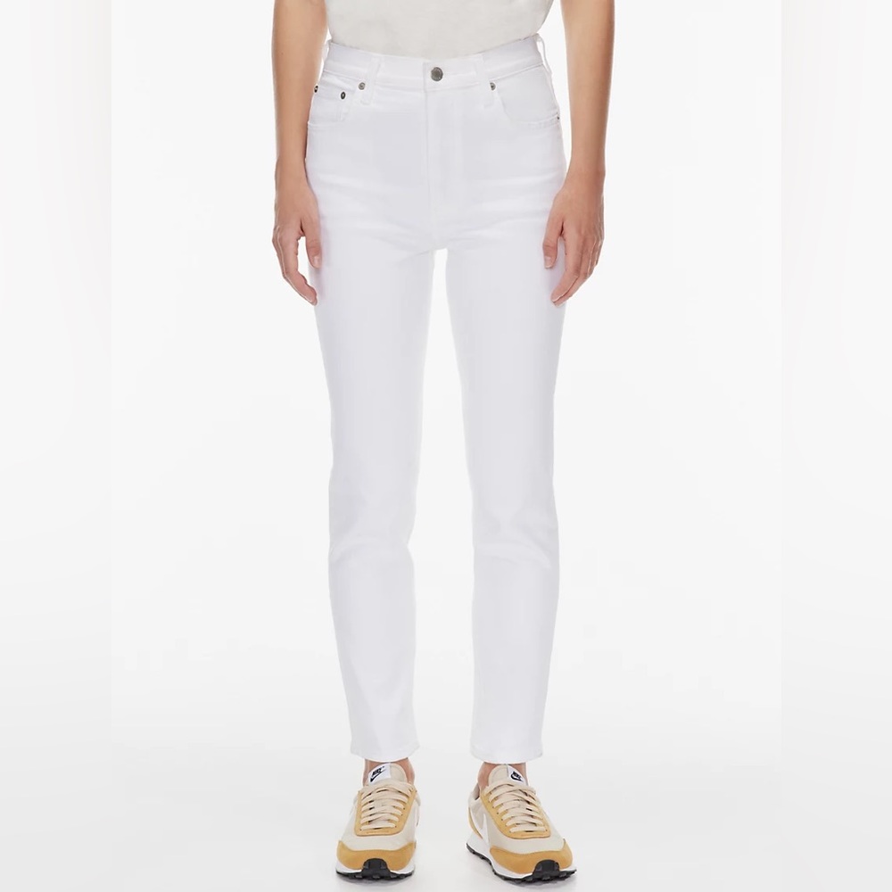 Aritzia Denim Forum Yoko High Rise Slim Jeans